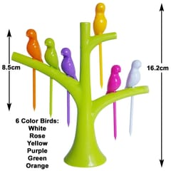 Fancy Bird Fork  Ideal Fork for Eating Fruits (Pack of 1)