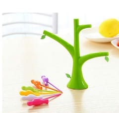 Fancy Bird Fork  Ideal Fork for Eating Fruits (Pack of 1)