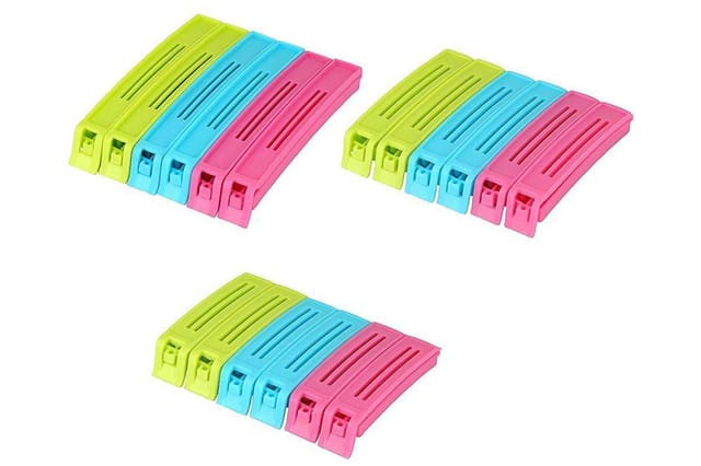 Home Lovely Useful Bag Sealing Clips Material: Plastic