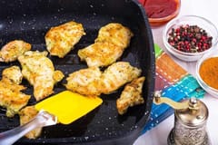 Silicon Heat Resistance Oil Brush with Spatula