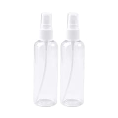 Transparent Empty Spray Mist Refillable Bottle 100 ml