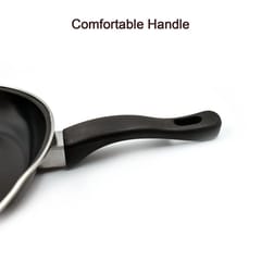 Induction Base Hard Anodized Tadka Fry Pan Nonstick