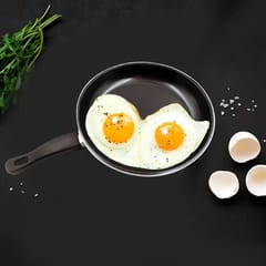Induction Base Hard Anodized Tadka Fry Pan Nonstick