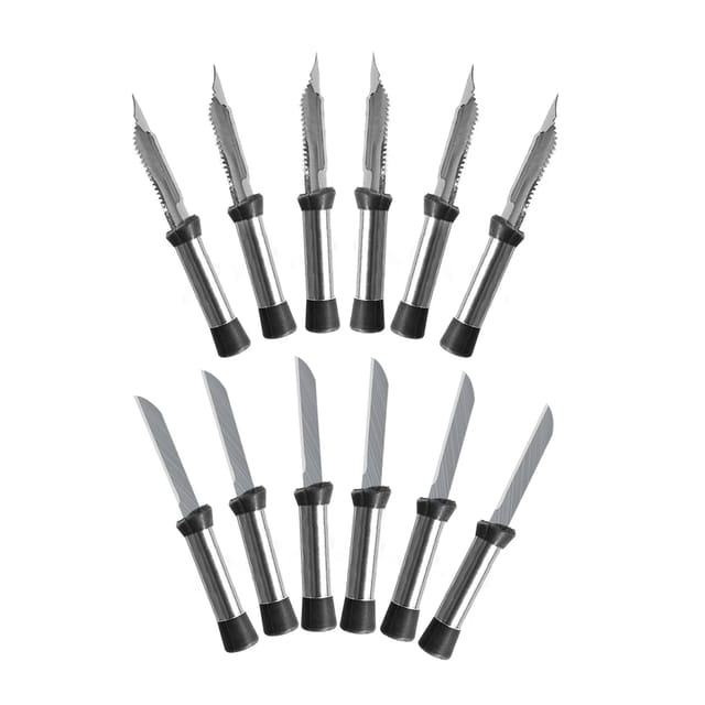 Peeler Knife Combo for Home & Kitchen (Pack of 12)