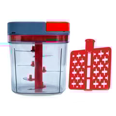 Manual Compact Hand Held Vegetable Chopper/Slicer (1Ltr)