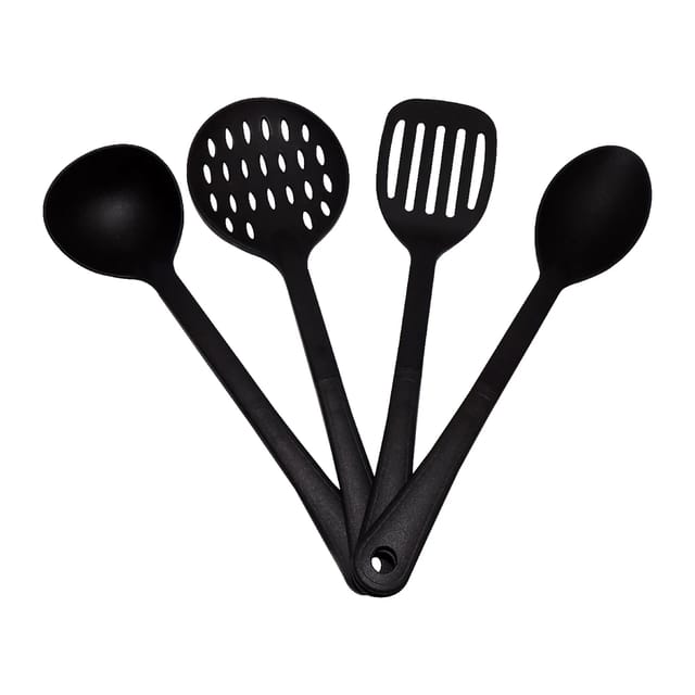 Premium Spatula Set Heat Resistant, 4Pcs Non-Stick Spatulas