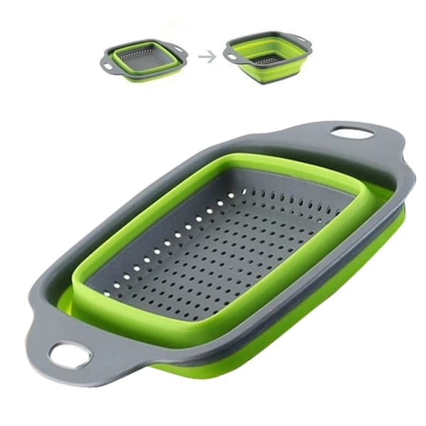 Plastic Folding Basket/Strainer for Kitchen