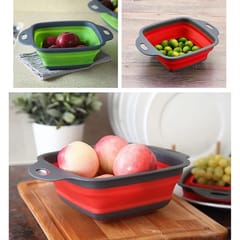 Plastic Folding Basket/Strainer for Kitchen