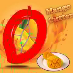 Mango Cutter Chopper Slicer Tool Slicing With Non Slip Handles